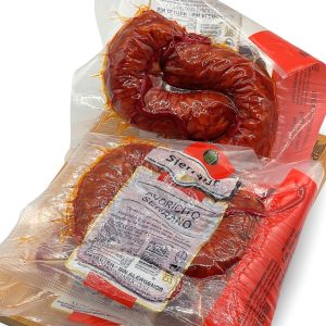 Chorizo Serrano de herradura paquete de 170gr