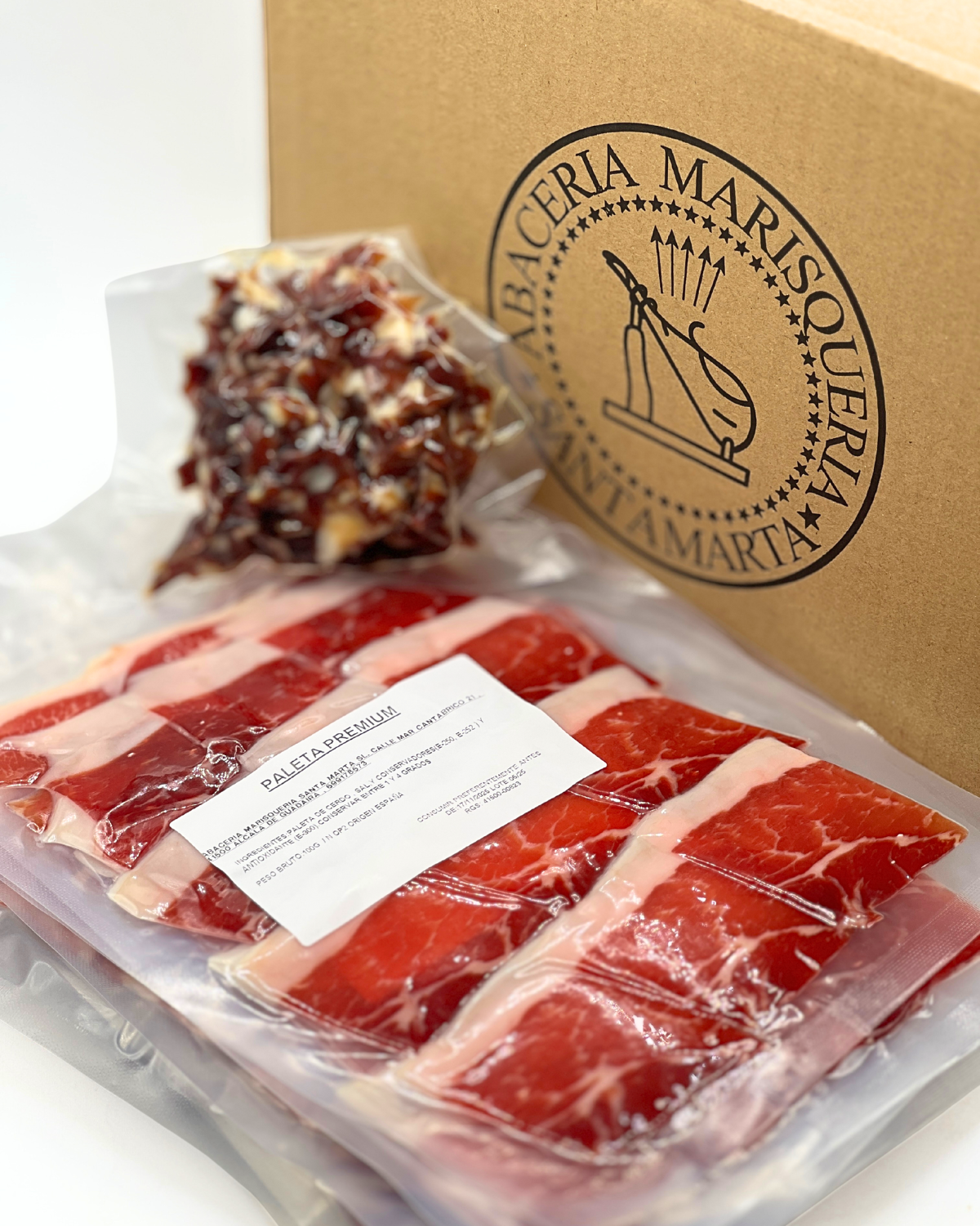 20 sobres de Paleta Premium (Huelva) + taquitos