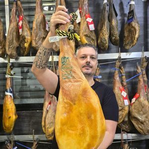 Jamón de Salamanca 50% ibérico de cebo de 7.8 a 8.5